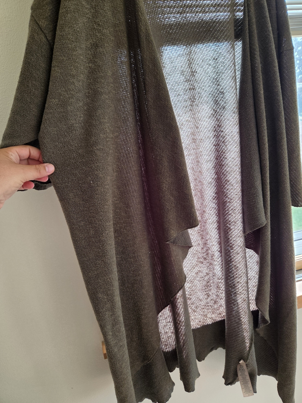 LuLaRoe Olive Green Open Front Cardigan